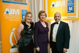 President Mary McAleese with Marketing Institute of Ireland board members, Maria Mahon and Damian Devaney