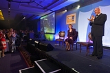 President McAleese gets a standing ovation